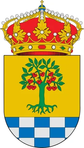 in fruit: bearing fruit; (heraldry) fructed, fruited (bearing fruit or acorns)