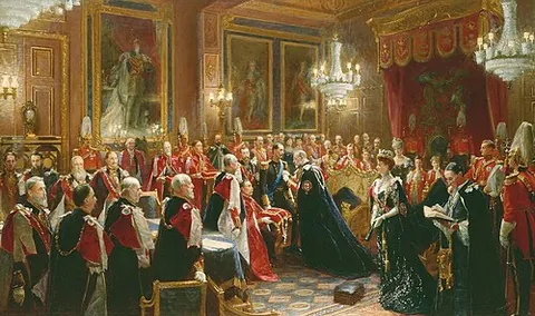 investiture: the act of investing, as with possession or power; formal bestowal or presentation of a possessory...