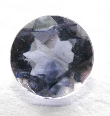 iolite: the clear variety of cordierite, sometimes used as a gem