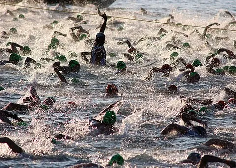 ironman: an extremely tough and strong athlete, especially one who competes in extreme athletic competitions...