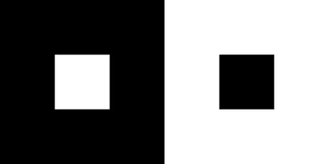 irradiation illusion: an optical illusion in which a light area of the visual field looks larger than an otherwise...