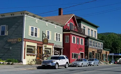 island pond: a census-designated place in the town of Brighton, Essex County, Vermont, United States, next to a...