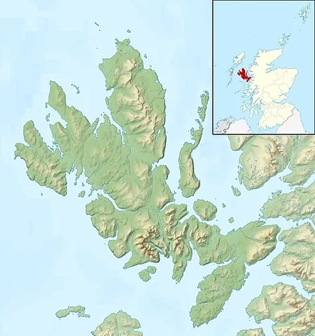 isle of skye: the largest island of the Inner Hebrides, in Highland council area, Scotland