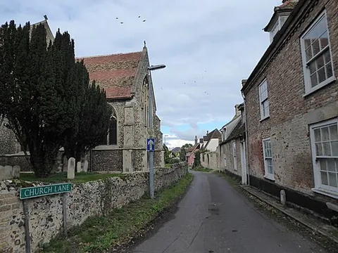 isleham: a village and civil parish in East Cambridgeshire district, Cambridgeshire, England (OS grid ref...