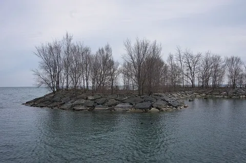islet: a small island