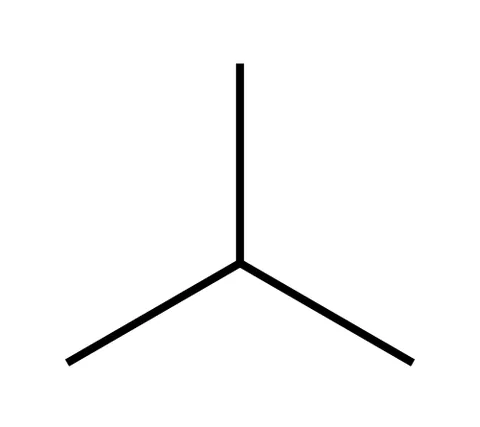 isobutane: a hydrocarbon, a particular isomer of C₄H₁₀ found in natural gas