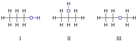 isomer: any of two or more compounds with the same molecular formula but with different structure
