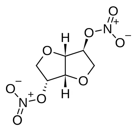 isosorbide dinitrate: a coronary vasodilator C₆H₈N₂O₈ (trademark Isordil) used especially in the treatment of angina...