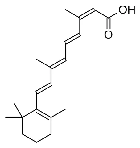 isotretinoin: a cis isomer of retinoic acid that is a synthetic derivative of vitamin A, inhibits sebaceous gland...