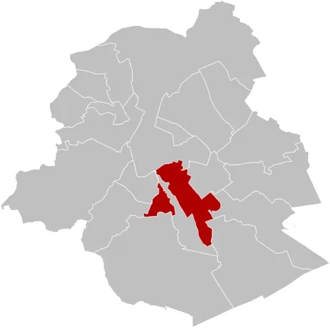 ixelles: a municipality of Brussels, Brussels Capital Region, Belgium