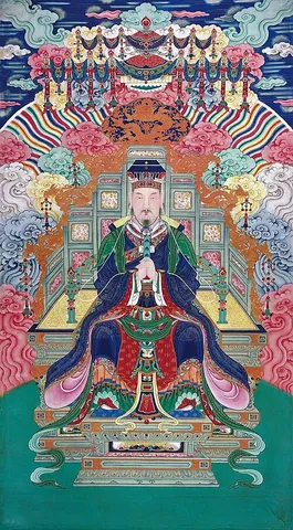 jade emperor: the lord of the Celestial Hierarchy, ruling over Heaven, Earth, and Hell