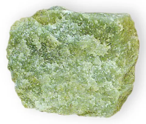 jadeite: a pyroxene mineral, a sodium aluminium silicate with the chemical formula Na(Al,Fe³⁺)Si₂O₆, found...