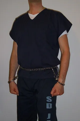 jailwear: clothes to be worn by inmates of a jail