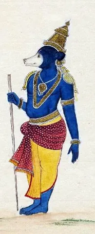 jambavan: name of an immortal sloth-bear (or sometimes a monkey) in Hindu mythology, often stylized as "king...