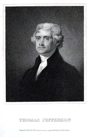jeffersonian: of or relating to Thomas Jefferson, or to his political theories