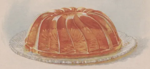 jello: a dessert made by boiling gelatine, sugar and some flavoring (often derived from fruit) and...