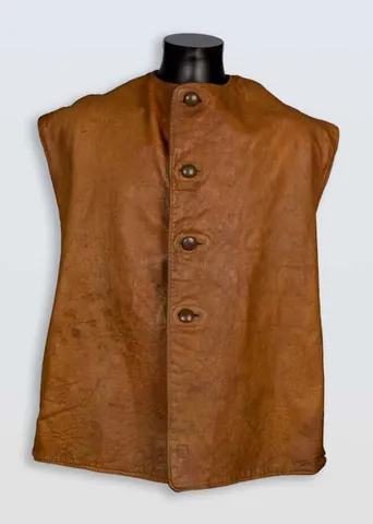jerkin: a type of men's garment popular in the sixteenth and seventeenth centuries: a close-fitting...