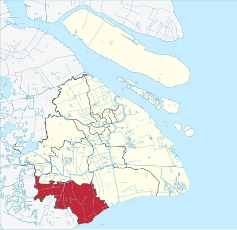 jinshan: a district of Shanghai, China