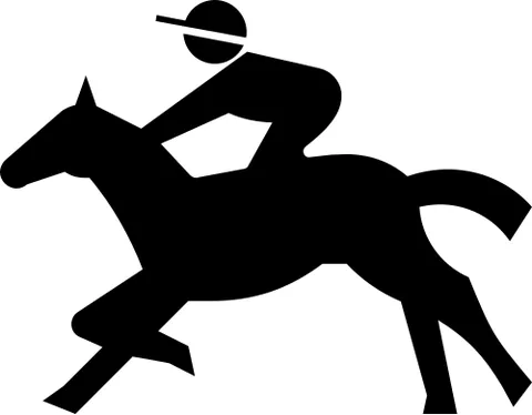 jockey: one who rides racehorses competitively
