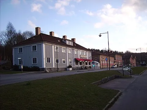 jonsered: a settlement in Partille municipality, Västra Götaland county, east of Gothenburg, Sweden