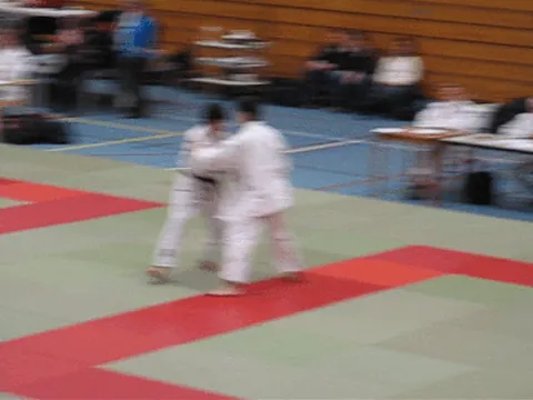 judo: a Japanese martial art and sport adapted from jujitsu