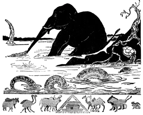 just-so story: a story which supposedly explains the beginning or early development of a current state of affairs;...