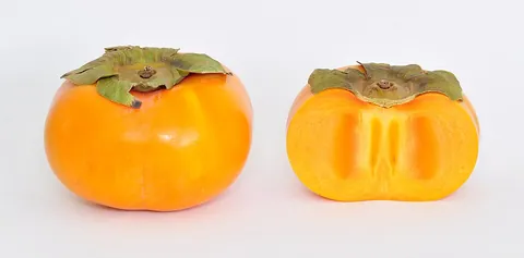 kaki: a persimmon, specifically a Japanese persimmon (Diospyros kaki)