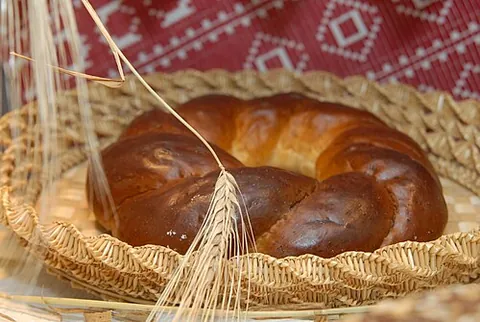 kalach: traditional East Slavic bread shaped like a padlock or various kinds of wheels. Other Slavic...