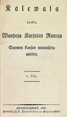 kalevala: the Finnish national epic