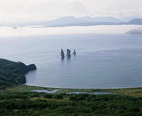 kamchatka: a long peninsula forming part of Kamchatka Krai in the Far East of Russia, lying between the...