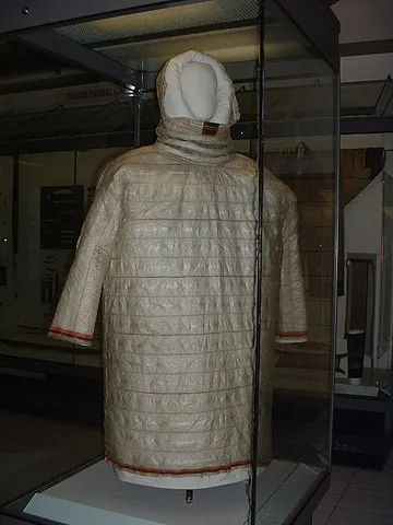 kamleika: a light and waterproof Aleut robe made from animal intestines