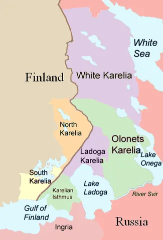 karelia: a historical region of Northern Europe, located to the north of Saint Petersburg and politically...