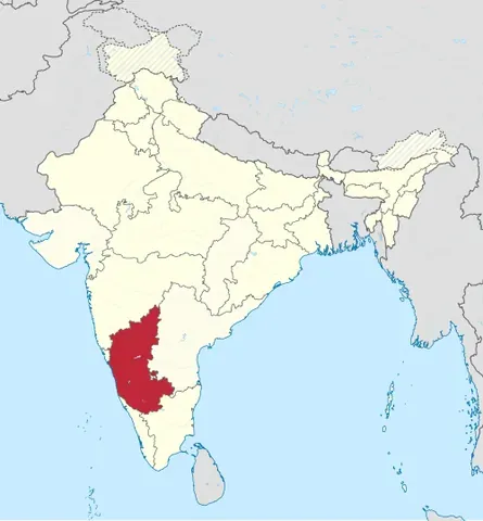 karnataka: a state in southern India. Capital and largest city: Bengaluru