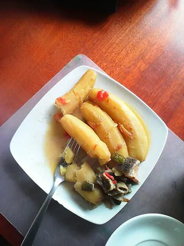 katogo: a traditional breakfast dish consisting of a sauce containing legumes and offal to which a staple...
