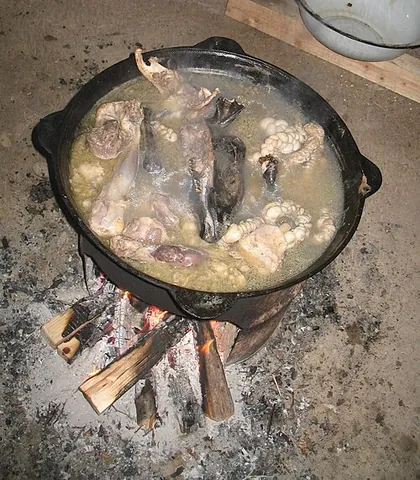 kazan: a cauldron or cooking pot used in Central Asian cuisine