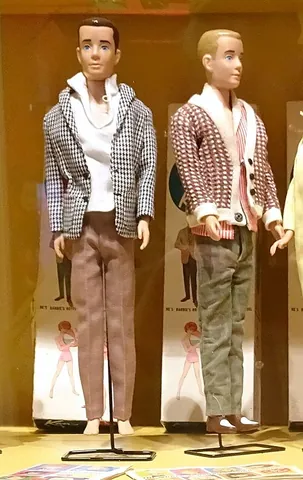 ken doll: a flawlessly handsome, but possibly dull or shallow, young man