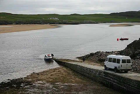 keoldale: a hamlet by the Kyle of Durness, south-west of Durness, north Sutherland, Highland council area,...