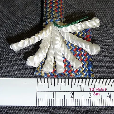 kernmantel: a kind of rope having its interior core protected by a woven exterior sheath for extra strength and...