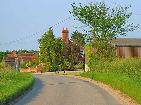 kersey upland: a hamlet in Kersey parish, Babergh district, Suffolk, England (OS grid ref TL9942)