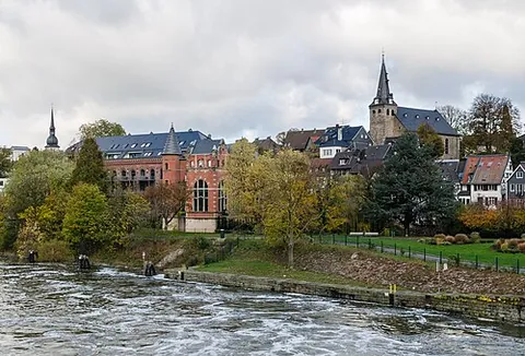 kettwig: a borough in south-west Essen, North Rhine-Westphalia, Germany