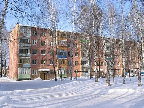 khrushchevka: a kind of low-cost apartment building constructed in the Soviet Union since the early 1960s