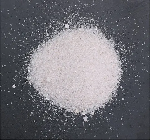kieserite: an evaporite, consisting of hydrated magnesium sulphate
