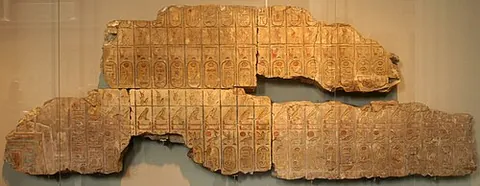 kinglist: a document, especially a historical one, which lists kings (for example, of Egypt or Sumer)
