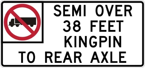 kingpin to rear axle: the distance from the kingpin to the rear axle of a semi-trailer truck, a standard measurement used...