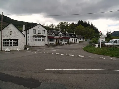 kingshouse: a hamlet near Balquhidder, Stirling council area, Scotland, historically in Perthshire (OS grid ref...