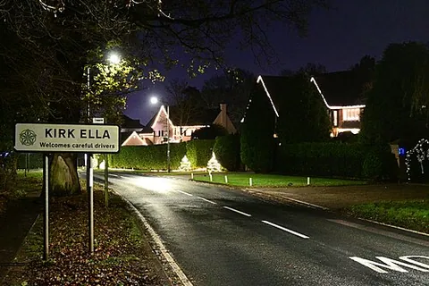 kirk ella: a suburban village and civil parish (served by Kirk Ella and West Ella Parish Council) in the East...