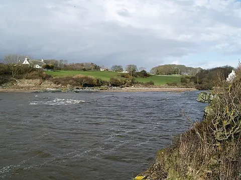 kirkandrews: a coastal hamlet in Dumfries and Galloway council area, Scotland, historically in...
