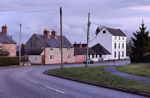 kirkby mallory: a village in Kirkby Mallory, Peckleton and Stapleton parish, Hinckley and Bosworth district,...