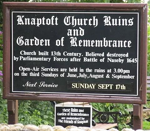 knaptoft: a hamlet and civil parish (without a council) in Harborough district, Leicestershire, England (OS...