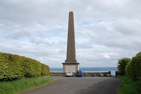 knockagh: a hill north of Greenisland, County Antrim, Northern Ireland (Irish grid ref J 3686)